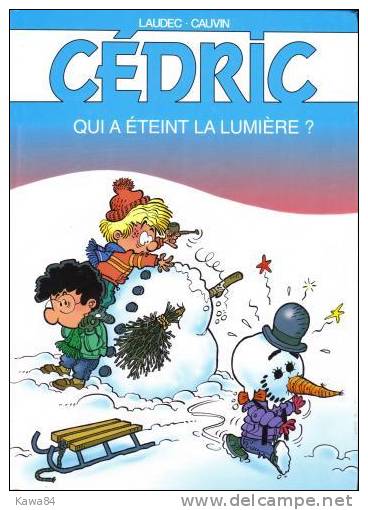 BD  Laudec / Cauvin  "  Cédric  " - Franquin