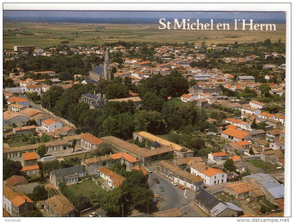 St-Michel-en-l'Herm..belle Vue Aérienne - Saint Michel En L'Herm