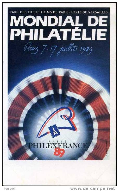 Mondial De Philatélie à Versailles 1989 - Borse E Saloni Del Collezionismo