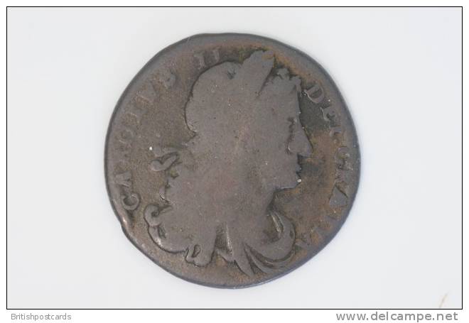 Charles II - Ireland - Halfpenny -  1683 - Ireland