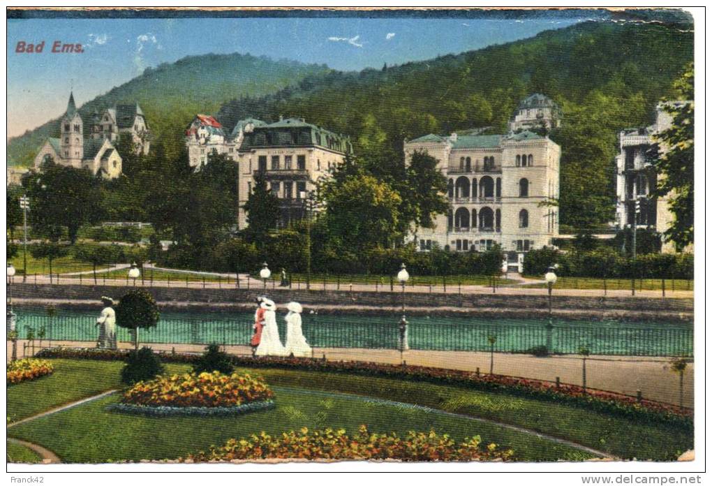 Allemagne. Bad Ems. Jardin - Bad Ems