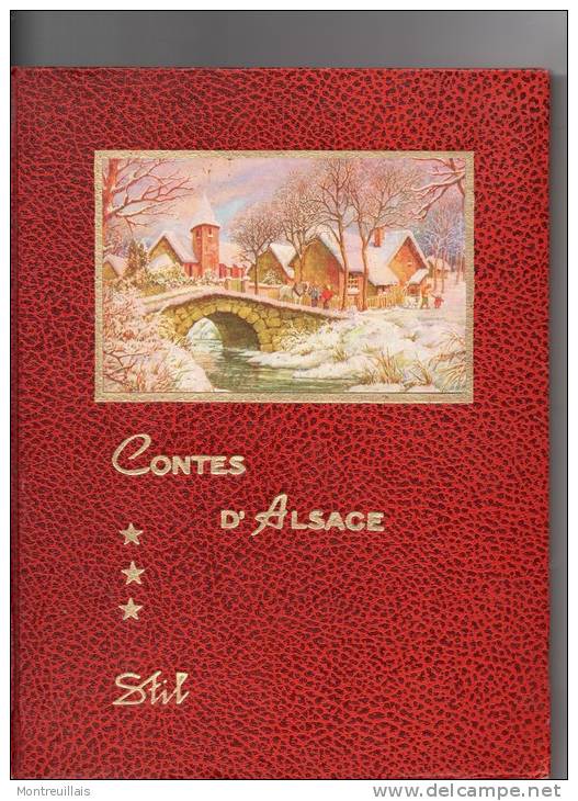 Contes D'alsace, édition S.F.I.L., Par ANDRIEUX, GUYON, WITH, 124 Pages, - Alsace