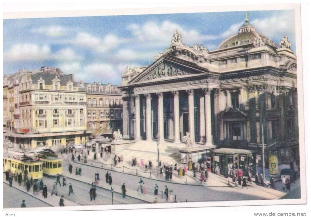 BRUXELLES, Brussels, Brussel,  TRAMWAYS RAILWAYS 2  CARDS, **1960** Panorama - Ferrovie, Stazioni