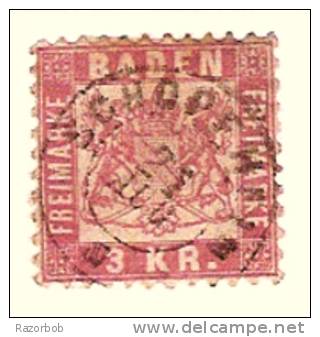 E728  Bade Baden  N° 17 23 24 - Gebraucht