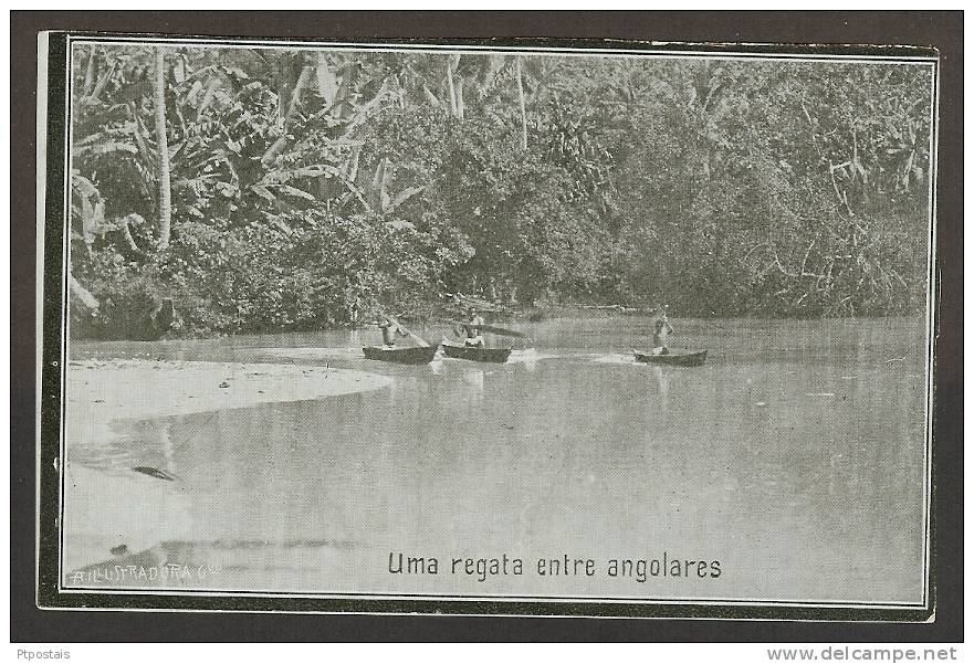 SAO TOME AND PRINCIPE (Africa) - Uma Regata Entre Angolares - Santo Tomé Y Príncipe