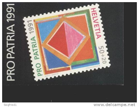 Schweiz ** Markenheftchen 0-90 Pro Patria 1991 - Postzegelboekjes