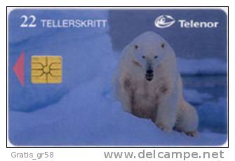 SVALBARD - N-074 Isbjorn Arctic Bear, 12.000ex, 1996, Used - Svalbard