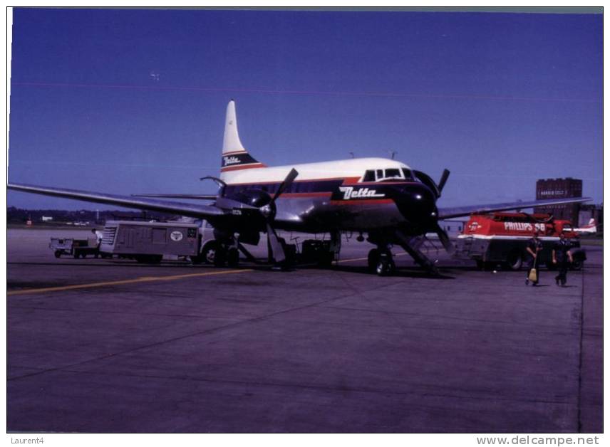 (avi 94) - Avion - Airplane - Convair 440 - Delta Air Lines - 1946-....: Moderne