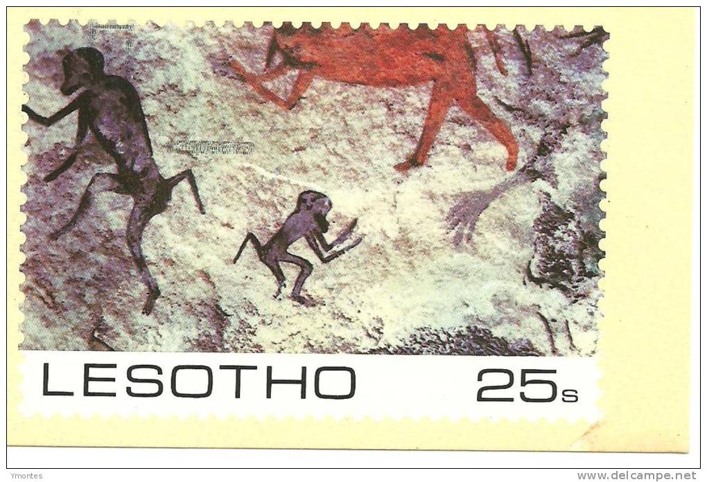 Postcard Lesotho To Honduras 1998 - Lesotho