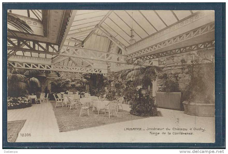 Lausanne, Intérieur Du Château D' Ouchy, Siège De La Conférence, - Châteaux