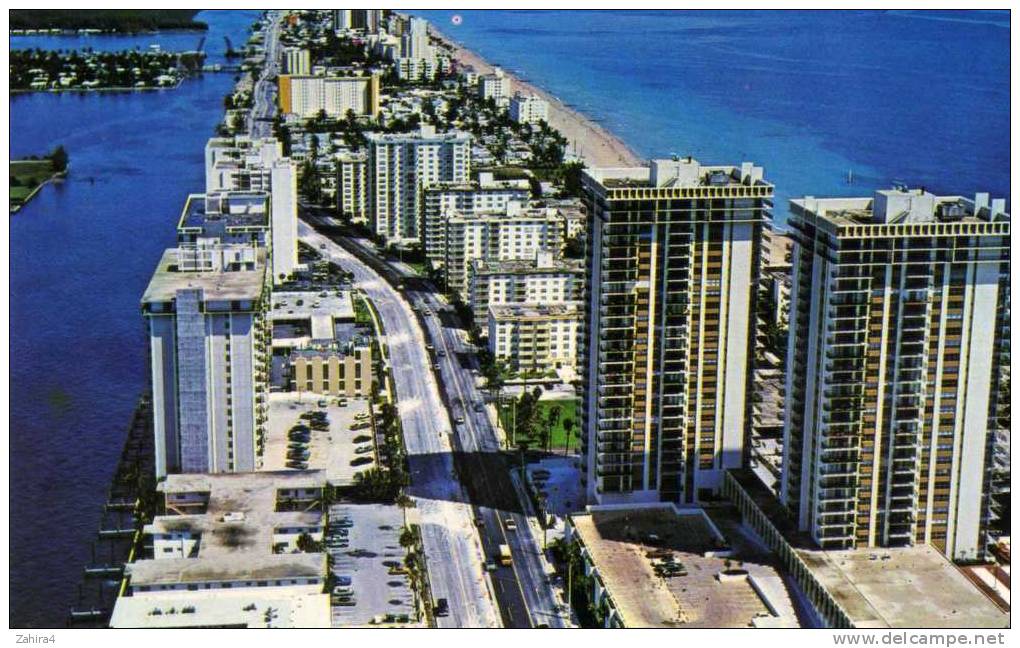 Hollywood-Hallandale - Océan Boulevard Looking North ... - Miami