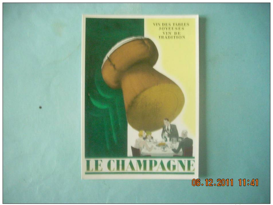 CLO  45   CHAMPAGNE   VIN DE TRADITION - Publicidad