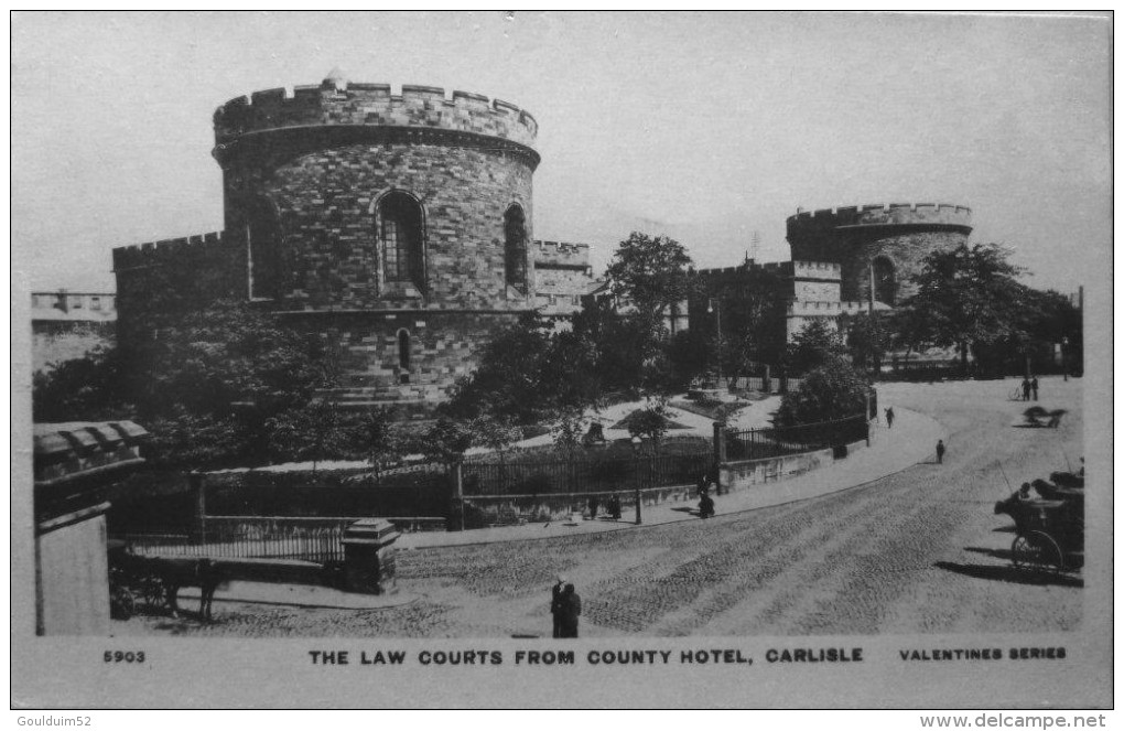 The Law Courts From County Hotel Carlisle - Carlisle