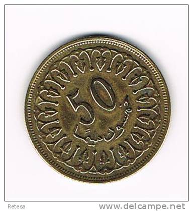 TUNESIE 50  MILLIM  1960 - 1380 - Tunisie