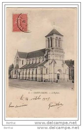 76 SAINT SAENS - L Eglise - Saint Saens