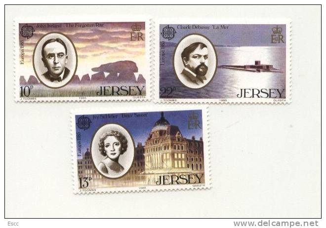 Mint  Stamps  Europa CEPT 1985 From Jersey - 1985