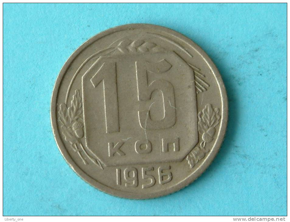 15 KOPEKS 1956 - Y # 117 ( For Grade, Please See Photo ) !! - Russie