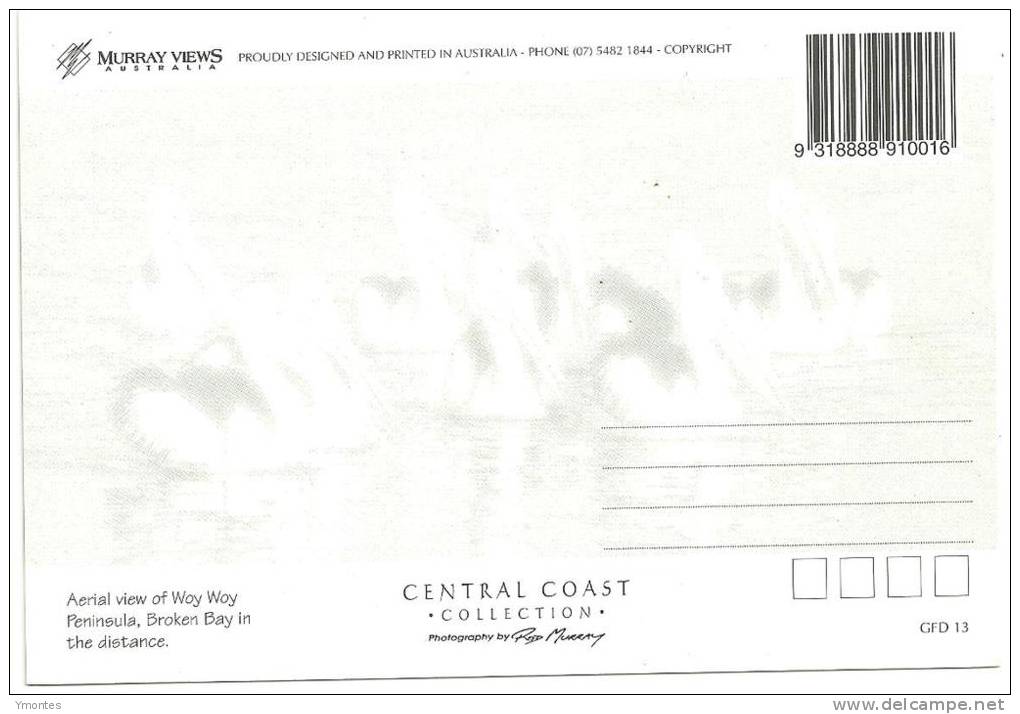 Postcard  Central Coast  N.S.W. Australia - Andere & Zonder Classificatie