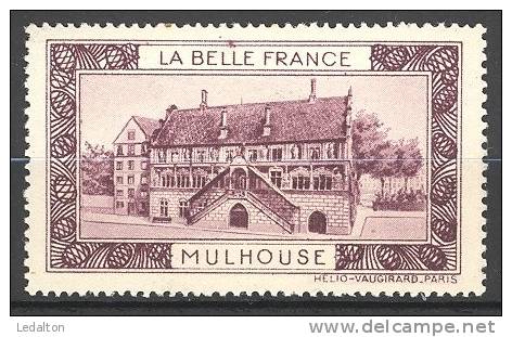 Vignette La Belle France Mulhouse (68) Haut-Rhin Alsace - Tourisme (Vignettes)