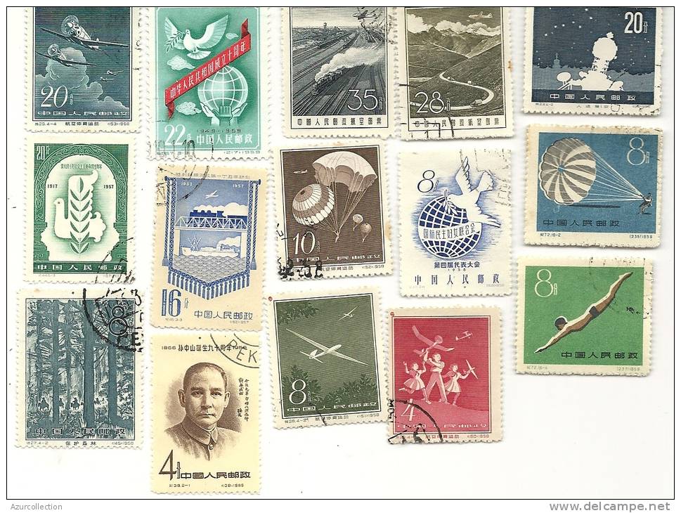 X15 TIMBRES - Used Stamps
