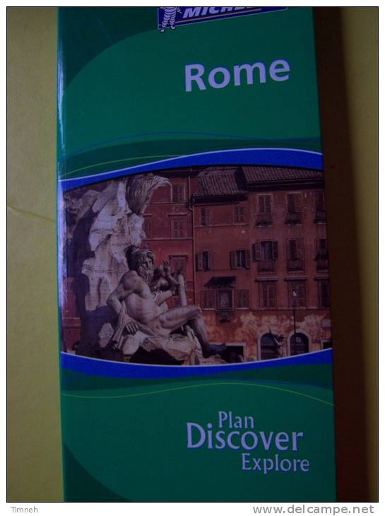 EN ANGLAIS - ROME MICHELIN GREEN GUIDE Plan Discover Explore - 2006 English - Europa