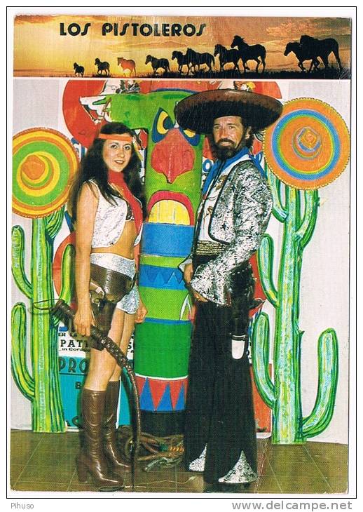 B3681   KONTICH : Los Pisteleros Cowboy-show - Kontich