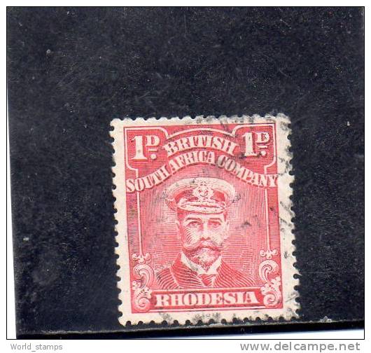 RHODESIA 1913-22 O - Rhodesien (1964-1980)