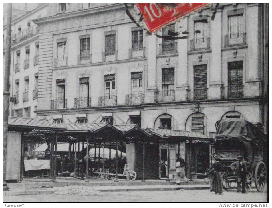 NANTES (Loire-Atlantique) - Place Du Bouffay - Marché - Animée - Voyagée Le 7 Novembre 1916 - Nantes