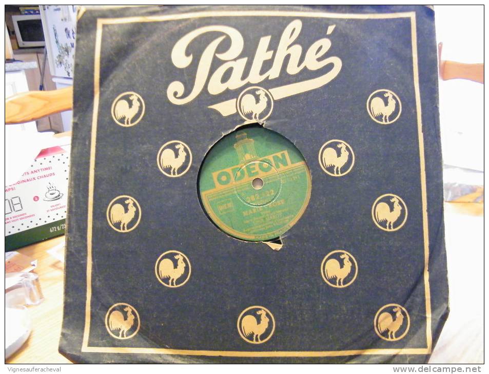 78tours. Lina Margy.Marie Rose/Dans Le Train De St-Germain  (Eddy Marnay) - 78 Rpm - Schellackplatten