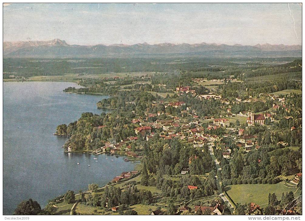 ZS15220 Tutzing Am Starnberger See Mit Zugspitze Used Good Shape - Zugspitze