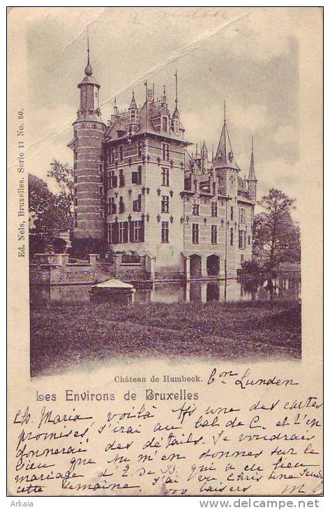 HUMBEEK = Les Environs De Bruxelles = Chateau  (Nels  Bxl  S.11  N° 50) 1901 - Autres & Non Classés