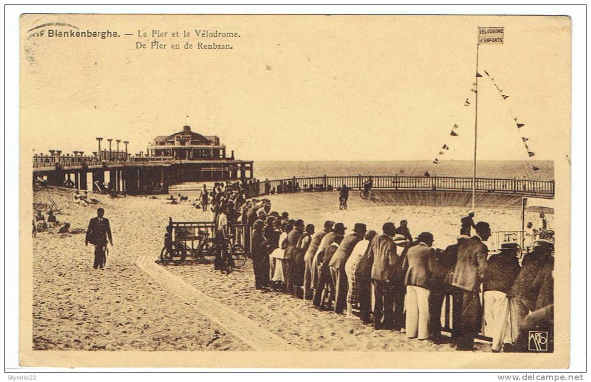 Blankenberge --   Le Pier  Et Le Vélodrome - Blankenberge