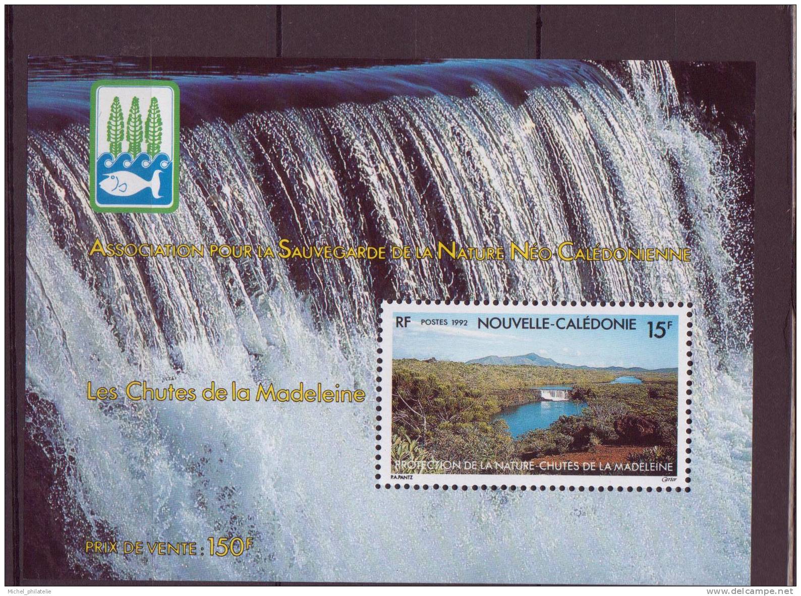 Nouvelle-Caledonie N° 13  Bloc Feuillet** Neuf Sans Charniere  Protection De La Nature - Hojas Y Bloques