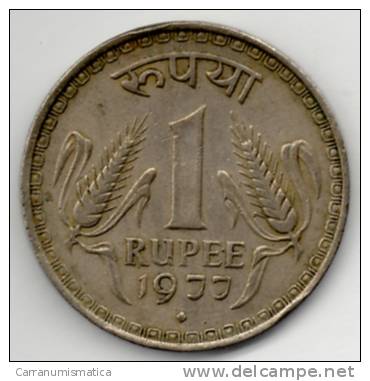 INDIA 1 RUPEE 1977 - Inde