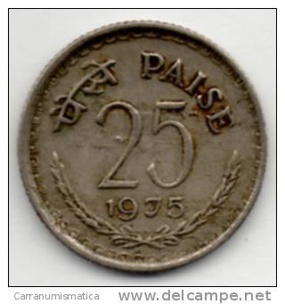 INDIA 25 PAISE 1975 - Inde