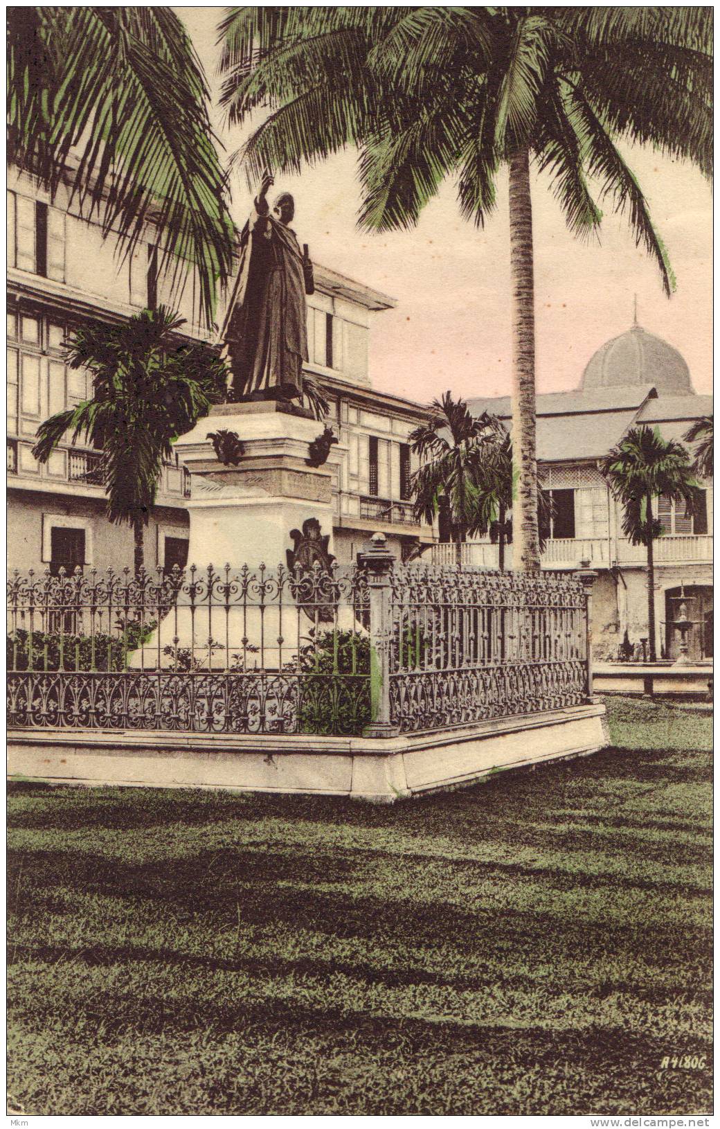 Monument To Father Miguel De Benavides In Manila - Philippines