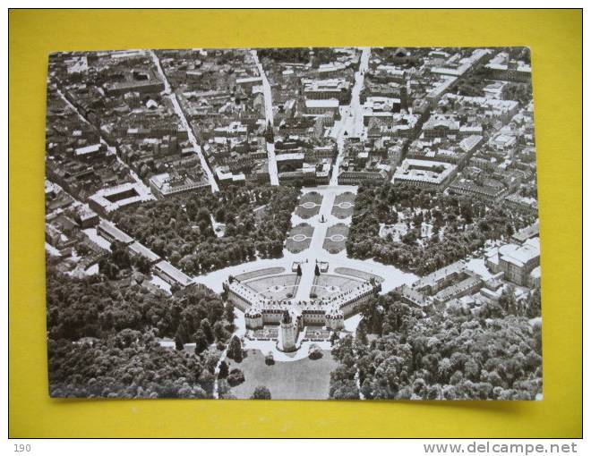 Karlsruhe Luftaufnahme, Schloss - Karlsruhe