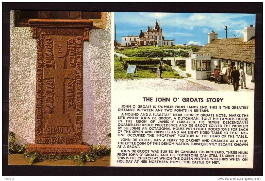 CAITHNESS - Grave Of John DE GROOT At Canisbay Church - Non Circulé - Not Circulated - Nicht Gelaufen. - Caithness