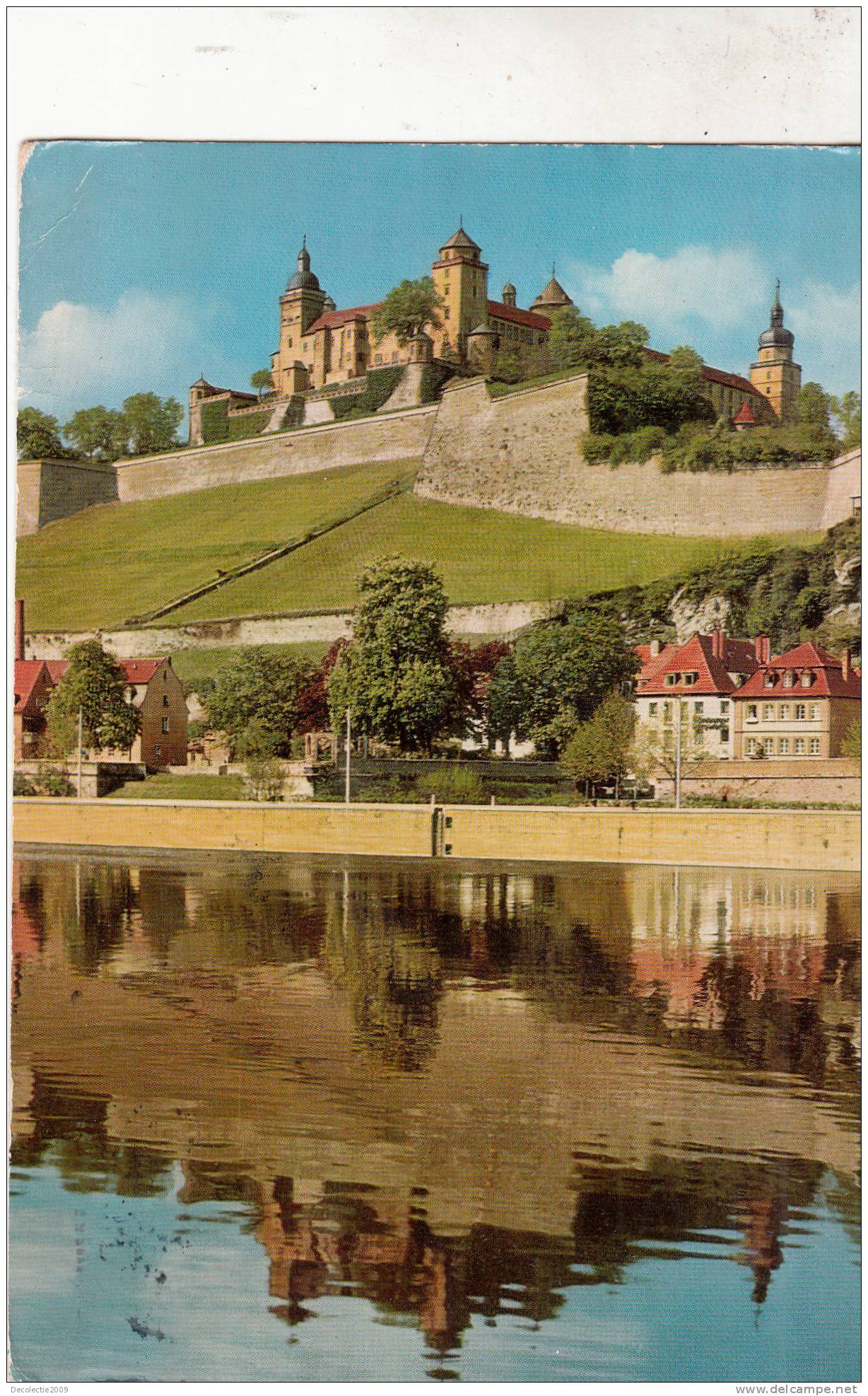 ZS15178 Wurzburg Am Main Blick Auf Festung Marienbad   Used Good Shape - Wuerzburg