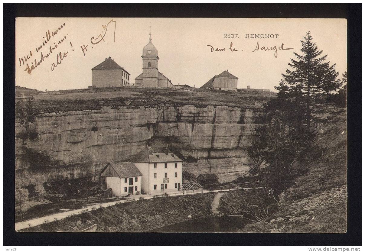 25 CPA - REMONOT - DOUBS - 1903 - Autres & Non Classés