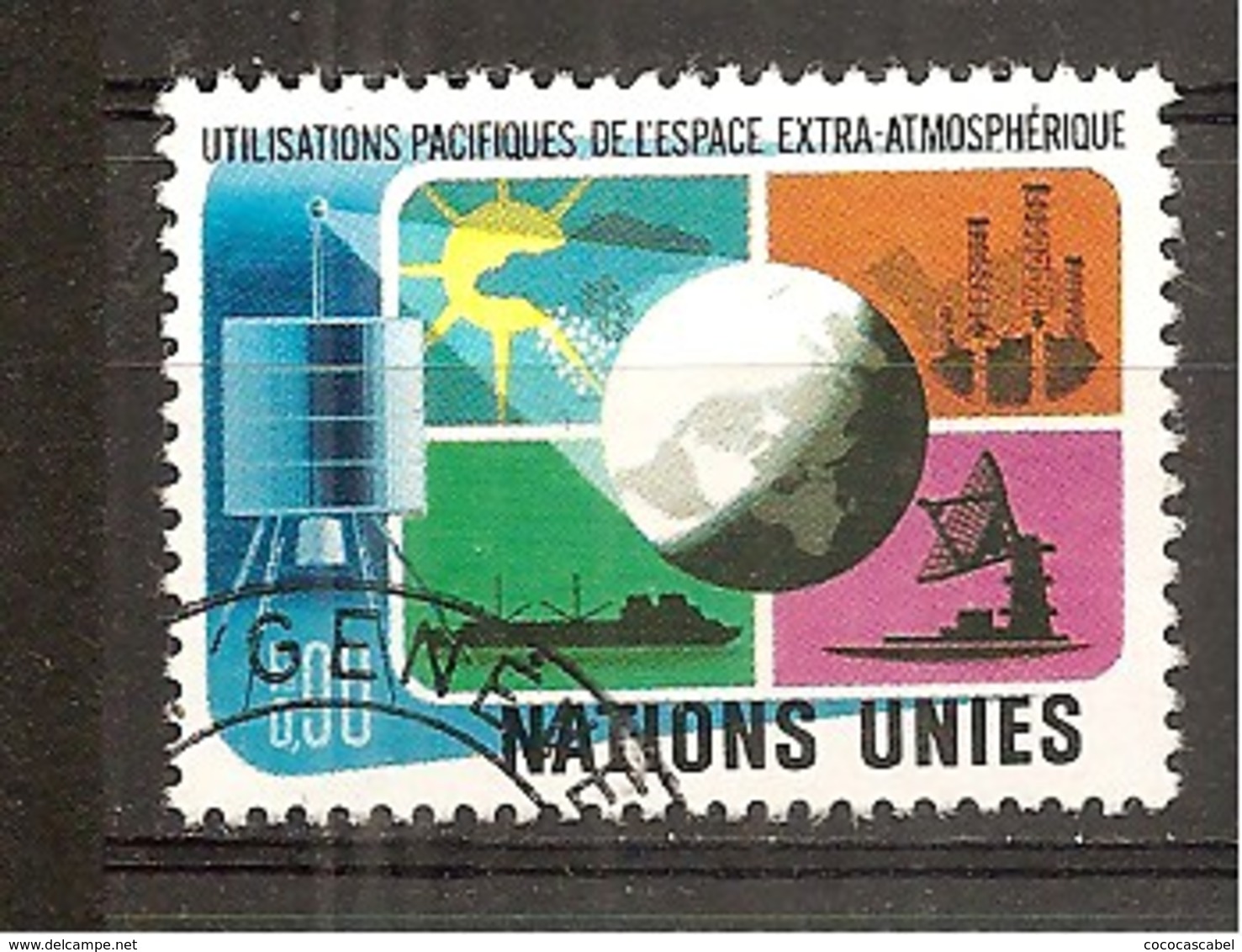 Naciones Unidas  Yvert 47 (usado) (o) - Used Stamps