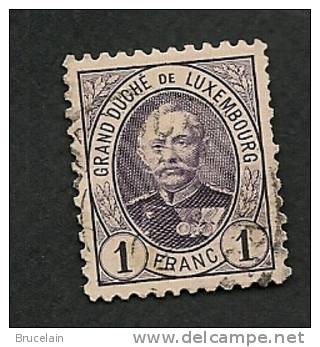 LUXEMBOURG -   N° 66  -  *   - Cote  20 € - 1891 Adolphe Voorzijde