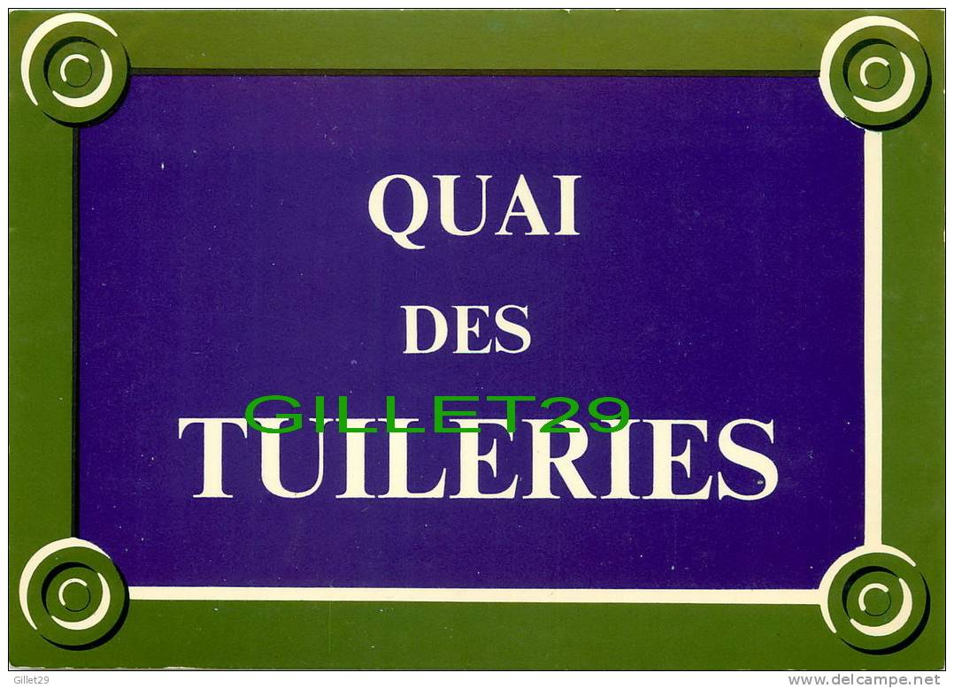 SÉRIE PLAQUES DE RUES DE PARIS - 10 CARTES DIFFÉRENTES - PUBLISTAR - - 5 - 99 Cartes