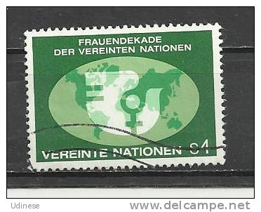 UNITED NATIONS 1980 WIEN - WOMAN DECADE  4 - USED OBLITERE GESTEMPELT USADO - Usados