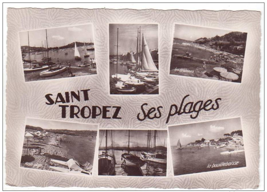Saint-Tropez - Ses Plages - Multivues - Saint-Tropez