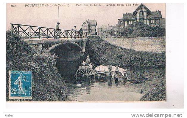 POURVILLE - Pont Sur La Scie - Autres & Non Classés