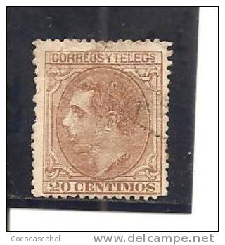 España/Spain-(usado) - Edifil  203 - Yvert  186 (o). - Oblitérés