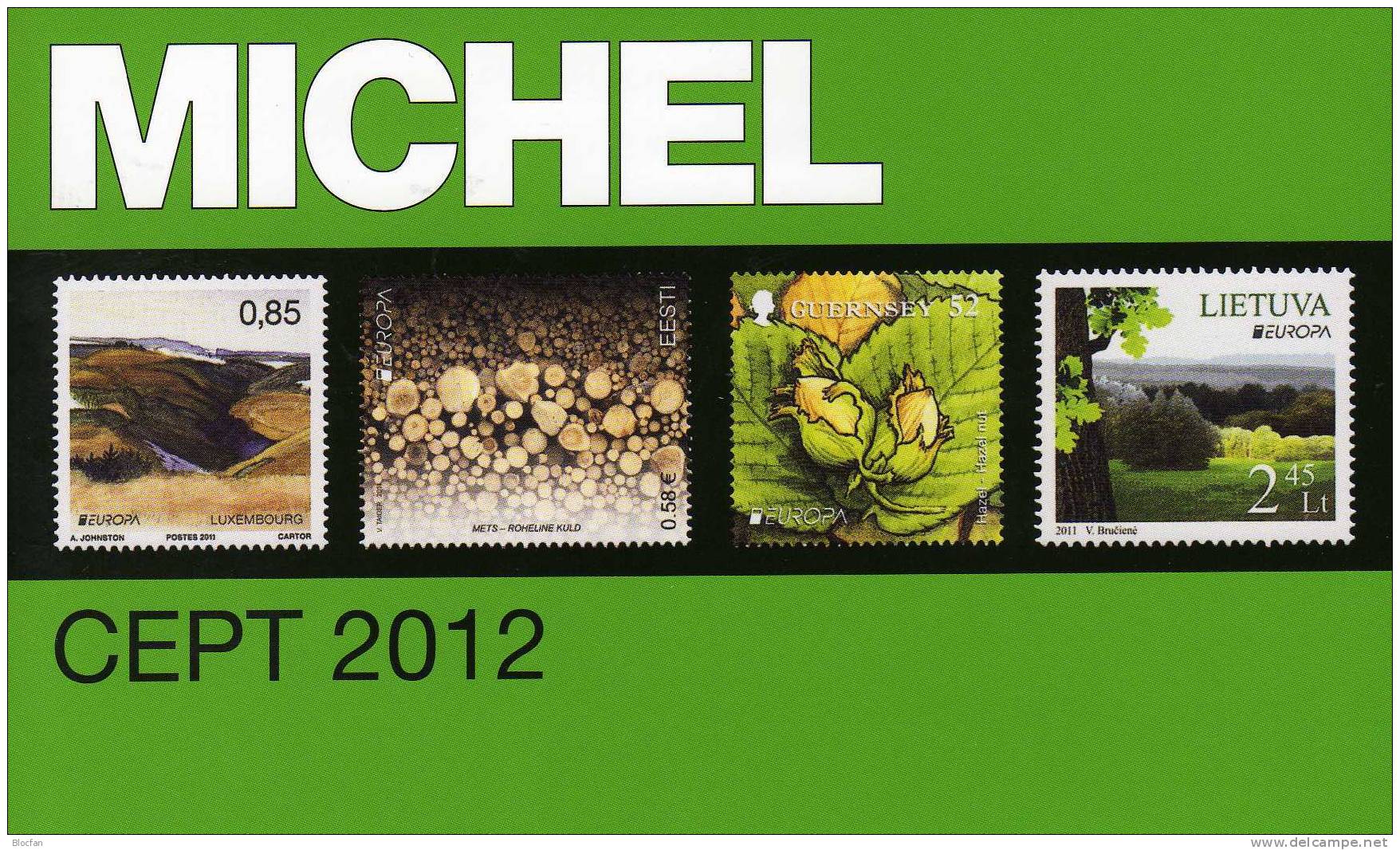 Stamp Catalogue New MlCHEL CEPT 2012 Neu 50€ With Jahrgangs-Tabelle Europa Vorläufer NATO EFTA KSZE Symphatie-Ausgaben - Collections