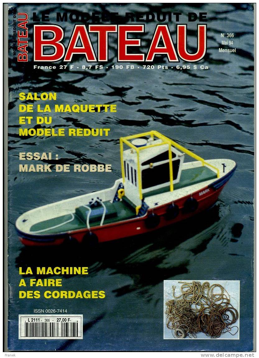 Le Modèle Réduit De Bâteau N°366 - - Modellismo