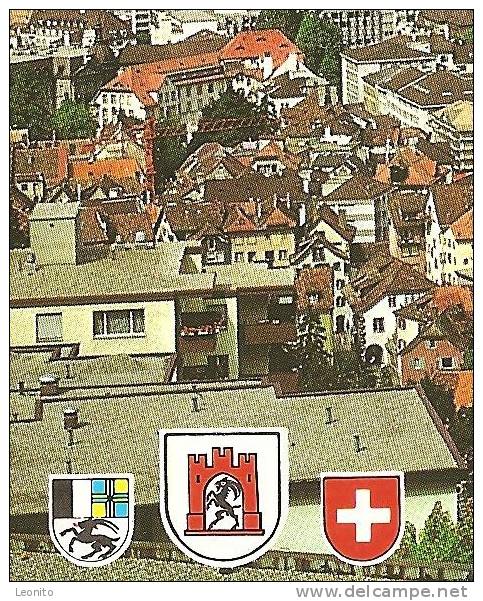 Chur Mit Wappen Stempel 50 Onns Uffizi Postal D'automobil 50 Jahre Automobil-Postbüro 1987 - Chur